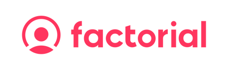 Factorial_company_logo_in_radical_red_color_with_text_saying_Factorial_in_Fira_font_type