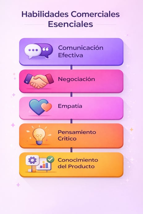 Habilidades comerciales esenciales