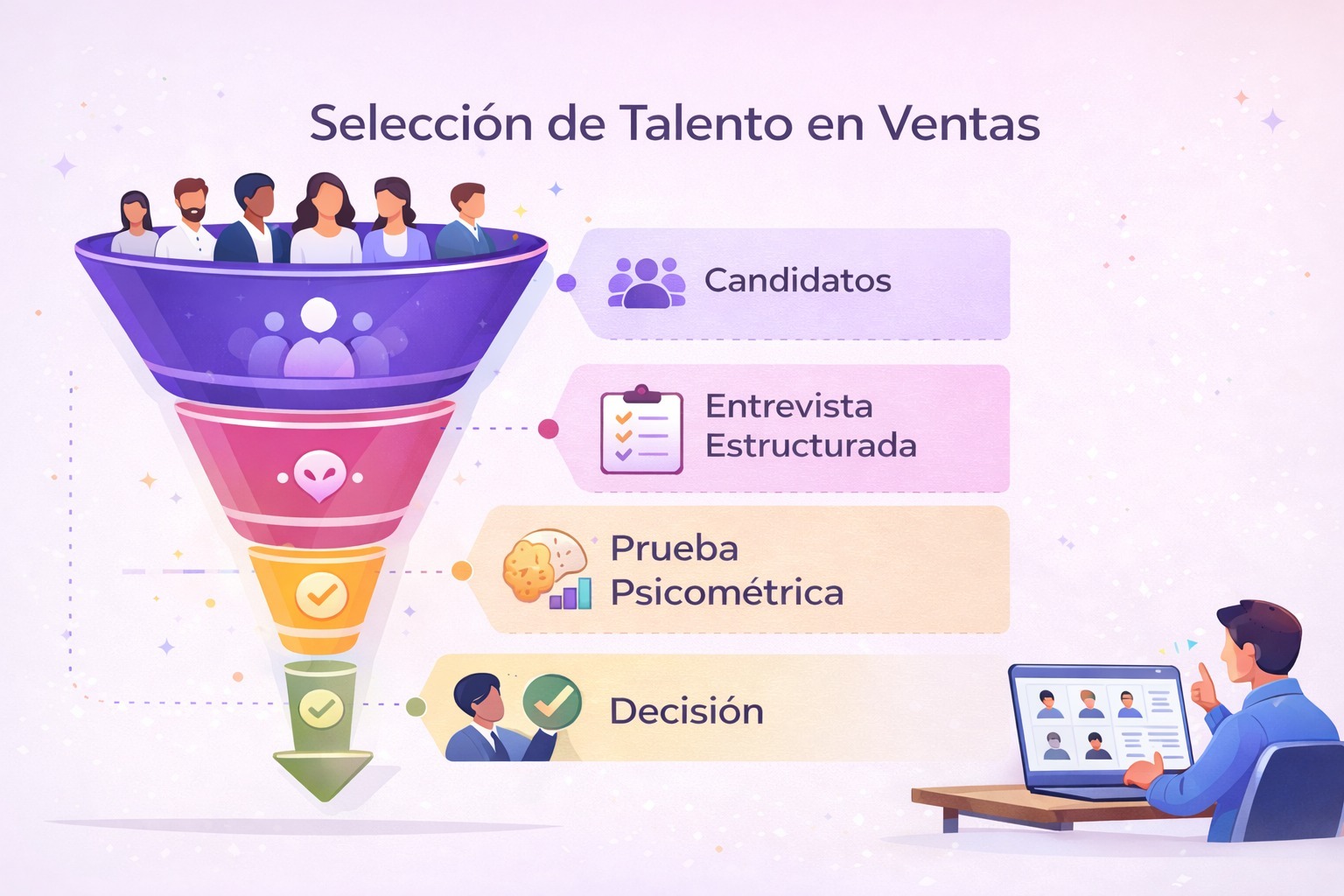 Selección de talento en ventas