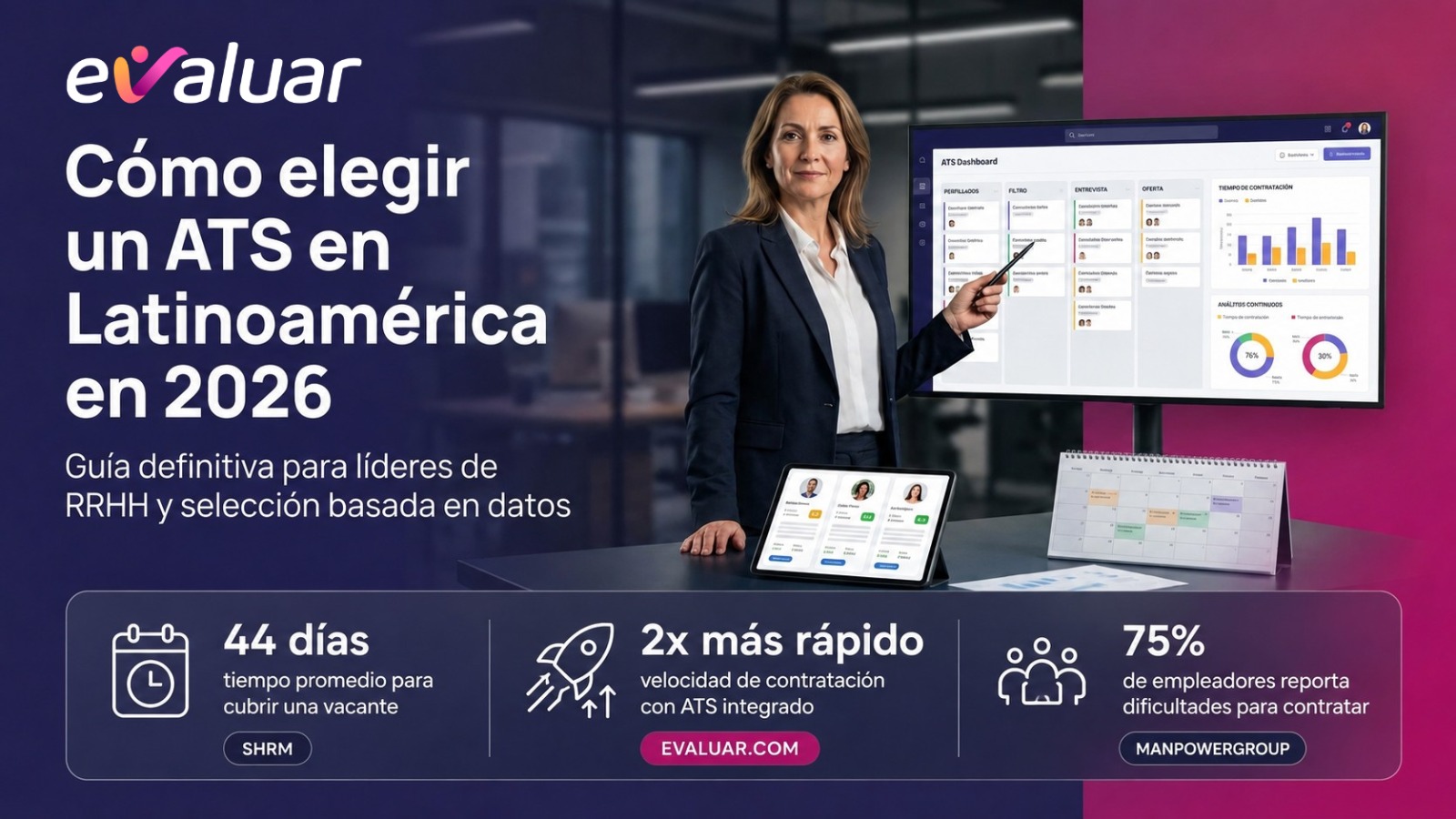 Cómo elegir un ATS en Latinoamérica: guía 2026 | Evaluar